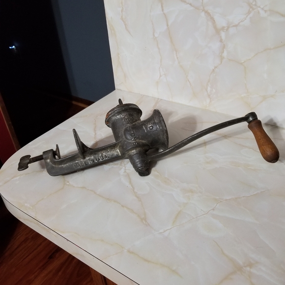 VINTAGE MEAT GRINDER C.I.CO BOYERTOWN PA KEYSTONE MADE IN USA - Picture 3 of 5
